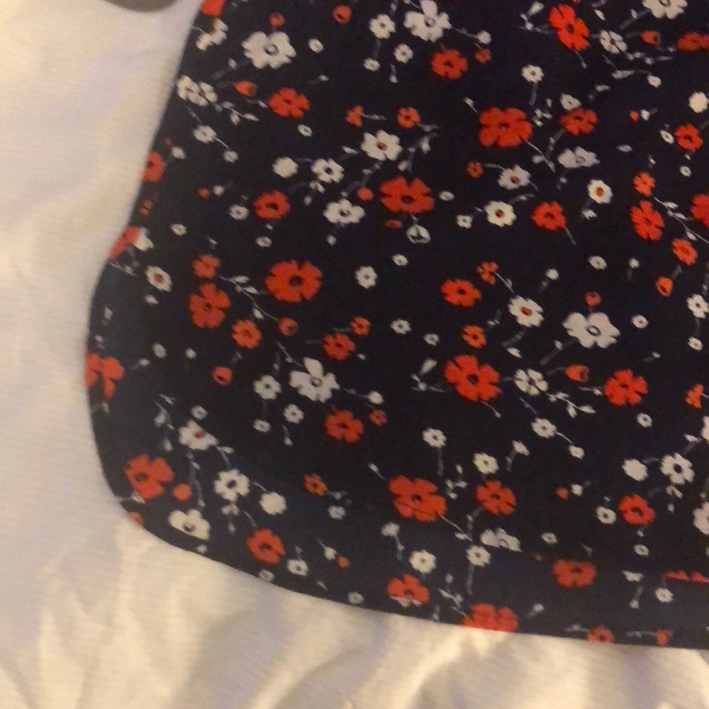 Michael Kors red, white and blue floral top - Picture 4 of 4